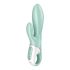 Satisfyer Air Pump Bunny 5 - pametni vibrator s pumpom na baterije (mint) 