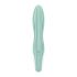 Satisfyer Air Pump Bunny 5 - pametni vibrator s pumpom na baterije (mint) 