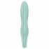 Satisfyer Air Pump Bunny 5 - pametni vibrator s pumpom na baterije (mint) 