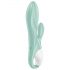 Satisfyer Air Pump Bunny 5 - pametna pumpajuća vibrator (menta)