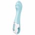 Satisfyer Air Pump Vibrator 5 - pametni vibrator s pumpom na baterije (plavi) 