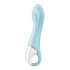 Satisfyer Air Pump Vibrator 5 - pametni vibrator s pumpom na baterije (plavi) 