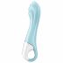 Satisfyer Air Pump Vibrator 5 - pametni vibrator s pumpom na baterije (plavi) 