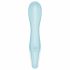 Satisfyer Air Pump Vibrator 5 - pametni vibrator s pumpom na baterije (plavi) 