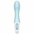 Satisfyer Air Pump Vibrator 5 - pametni vibrator s pumpom na baterije (plavi) 