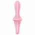 Satisfyer Air Pump Booty 5 - pametni analni vibrator s pumpicom (ružičasti) 