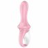 Satisfyer Air Pump Booty 5 - pametni analni vibrator s pumpicom (ružičasti) 