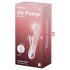 Satisfyer Air Pump Bunny 3 - napuhavajući vibrator (ružičasti)