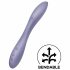 Satisfyer G-spot Flex 2 - punjivi, vodootporni G-točka vibrator (ljubičasti)