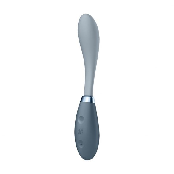 Satisfyer G-Spot Flex 3 - bežični vibrator za G-točku (sivo) 