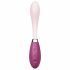 Satisfyer G-Spot Flex 3 - bežični vibrator za G-točku (ružičasto-bordo) 