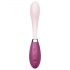 Satisfyer G-Spot Flex 3 - akumulatorski vibrator za G-točku (ružičasto-bordo)