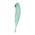 Satisfyer Twirling Pro - punjivi, pametni 2u1 vibrator za klitoris (mint) 