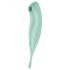 Satisfyer Twirling Pro - pametni 2u1 vibrator za klitoris (menta)