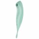 Satisfyer Twirling Pro - punjivi, pametni 2u1 vibrator za klitoris (mint) 