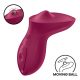 Satisfyer Exciterrr - vibrator za klitoris s rotirajućim kuglicama (crveni) 