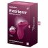 Satisfyer Exciterrr - vibrator za klitoris s rotirajućim kuglicama (crveni) 