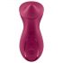 Satisfyer Exciterrr - rotacijski klitorisni vibrator s kuglicama (crveni)