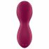 Satisfyer Exciterrr - vibrator za klitoris s rotirajućim kuglicama (crveni) 