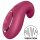 Satisfyer Dipping Delight - punjivi vibrator za klitoris (crveni) 