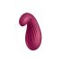 Satisfyer Dipping Delight - punjivi vibrator za klitoris (crveni) 