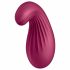 Satisfyer Dipping Delight - punjivi vibrator za klitoris (crveni) 