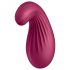 Satisfyer Dipping Delight - punjivi klitoralni vibrator (crveni)