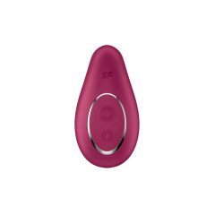  Satisfyer Dipping Delight - punjivi vibrator za klitoris (crveni)