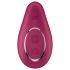 Satisfyer Dipping Delight - punjivi klitoralni vibrator (crveni)