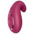 Satisfyer Dipping Delight - punjivi klitoralni vibrator (crveni)