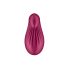 Satisfyer Dipping Delight - punjivi vibrator za klitoris (crveni) 