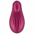 Satisfyer Dipping Delight - punjivi vibrator za klitoris (crveni) 