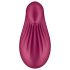 Satisfyer Dipping Delight - punjivi klitoralni vibrator (crveni)