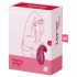 Satisfyer Dipping Delight - punjivi klitoralni vibrator (crveni)