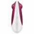 Satisfyer Spot On 3 - punjivi vibrator za klitoris (crveni)