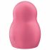 Satisfyer Pro To Go 1 - akumulatorski, stimulator klitorisa s zračnim valovima (crveni)