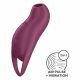 Satisfyer Pocket Pro 1 - stimulator klitorisa na baterije, zračnim valovima (ljubičasti) 