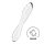 Satisfyer Dazzling Crystal 1 - 2-ended stakleni dildo (proziran) 