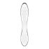 Satisfyer Dazzling Crystal 1 - 2-ended stakleni dildo (proziran) 