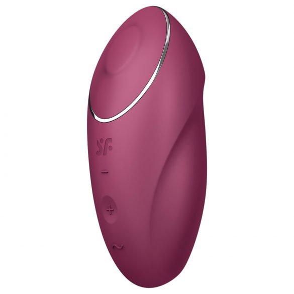 Satisfyer Tap & Climax 1 - 2u1 vibrator i stimulator klitorisa (crveni)