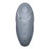 Satisfyer Tap & Climax 1 - 2u1 vibrator i stimulator klitorisa (sivo) 