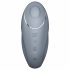 Satisfyer Tap & Climax 1 - 2u1 vibrator i stimulator klitorisa (siva)