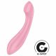 Satisfyer G-Force - vodootporni vibrator G-točke na baterije (ružičasti) 