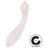 Satisfyer G-Force - baterijski, vodootporni G-točka vibrator (bež)