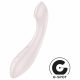 Satisfyer G-Force - vodootporni vibrator G-točke na baterije (bež) 