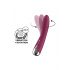 Satisfyer Spinning Vibe 1 - vibrator G-točke s rotirajućom glavom (crveni) 