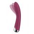 Satisfyer Spinning Vibe 1 - vibrator G-točke s rotirajućom glavom (crveni) 