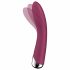 Satisfyer Spinning Vibe 1 - vibrator G-točke s rotirajućom glavom (crveni) 