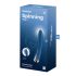 Satisfyer Spinning Vibe 1 - vibrator G-točke s rotirajućom glavom (plavi) 