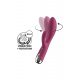 Satisfyer Spinning Rabbit 1 - vibrator s rotirajućom klitorisnom rukom (crvena) 